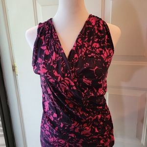 Talbots petite sleeveless rayon/lyocell top